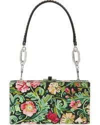 Judith Leiber - Sleek Crystal Embellished Rectangle Clutch - Lyst