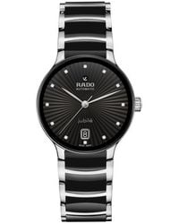 Rado - Centrix Automatic Diamond Bracelet Watch, 35Mm - Lyst