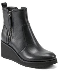 Earth - Cinto Platform Wedge Bootie - Lyst