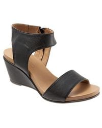 BUENO - Ida Wedge Sandal - Lyst