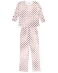 Lila and Hayes - Audrey Longsleeve Top Pant Set - Lyst