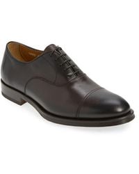 Doucal's - Orvieto Cap Toe Wingtip Oxford - Lyst
