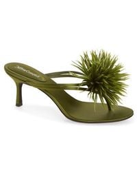 Jeffrey Campbell - Firework Feather Sandal - Lyst