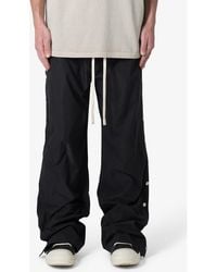 MNML - Oversize Side Snap Nylon Pants - Lyst