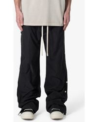MNML - Oversize Side Snap Nylon Pants - Lyst