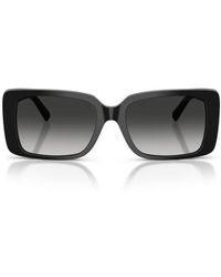 Tiffany & Co. - 55Mm Gradient Rectangular Sunglasses - Lyst