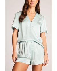 Negative Underwear - Eclipse Washable Silk V-Top - Lyst