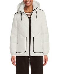 Lands' End - Featherfree Insulated Diamond Quilted Jacket - Lyst