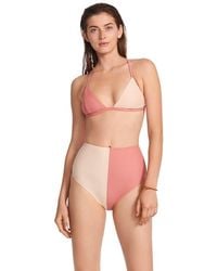 Ansea - The Reversible Triangle Top - Lyst