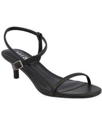 MIA - Meleani Ankle Strap Kitten Heel Sandal - Lyst