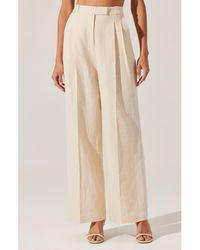 Astr - Bryony High Waist Wide Leg Pants - Lyst