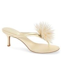Jeffrey Campbell - Firework Feather Sandal - Lyst