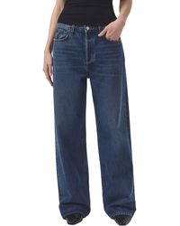 Agolde - Low Slung baggy Organic Cotton Jeans - Lyst