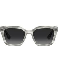 Stuart Weitzman - 54Mm Gradient Polarized Square Sunglasses - Lyst