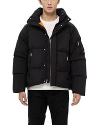 Alpha Style - Leverett Cropped Down Puffer - Lyst