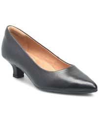 Söfft - Sabrina Pointy Toe Kitten Heel Pump - Lyst