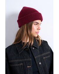 TOPSHOP - Henry Rib Beanie - Lyst
