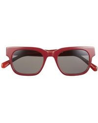 Eyebobs - Numero Uno 49Mm Rectangular Polarized Sunglasses - Lyst