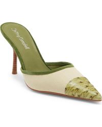 Jeffrey Campbell - Parse Pointed Cap Toe Mule - Lyst