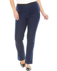 Jessica London - Stretch Denim Straight-Leg Jegging - Lyst