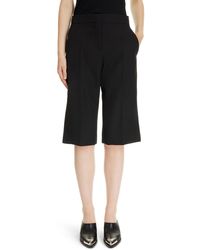 Givenchy - Tailored Wool Bermuda Shorts - Lyst