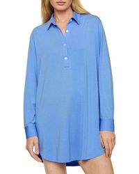 Eberjey - Gisele Long Sleeve Sleep Shirt - Lyst
