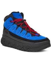 UGG - Captrail High Suede/Textile/Recycled Materials Sneakers - Lyst