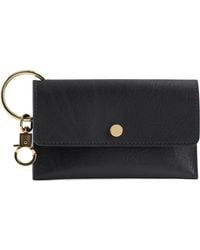 Madewell - The Zip Leather Card Case Wallet - Lyst
