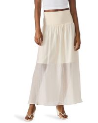 Steve Madden - Amaya Maxi Skirt - Lyst