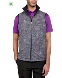 Con.struct - Regular Fit Texture Print Recycled Performance Reversible Vest - Lyst