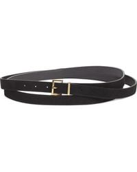FRAME - The Double Wrap Leather Belt - Lyst