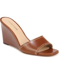Veronica Beard - Ellen Wedge Slide Sandal - Lyst