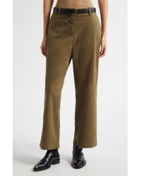Nili Lotan - Nohan Stretch Cotton Ankle Pants - Lyst