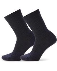 Smartwool - Everyday 2-Pack Wool Blend Cable Crew Socks - Lyst