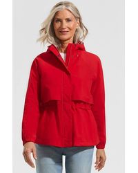 Lands' End - Squall Packable Rain Jacket - Lyst