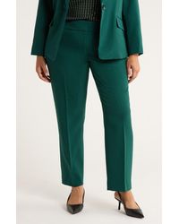 Kasper - Flat Front Slim Pants - Lyst