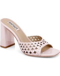 Badgley Mischka - Omni Laser-Cut Heart Sandal - Lyst
