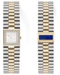 VANNA - Catena Double-Gemstone Bracelet Watch - Lyst