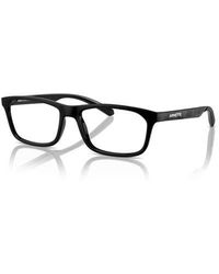 Arnette - 52Mm Rectangle Optical Glasses - Lyst
