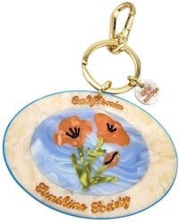 Solar Eclipse - Hand Painted California Sunshine Society Key Chain Bag Charm - Lyst