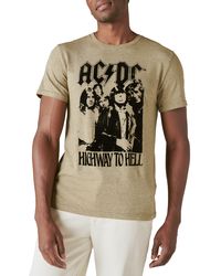 Lucky Brand - Ac/dc Highway Graphic T-shirt - Lyst