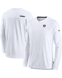 San Francisco 49ers Nike Sideline Coach Performance Long Sleeve T-Shirt -  Black