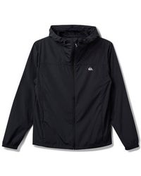 Quiksilver - Overcast Water Repellent Hooded Windbreaker - Lyst