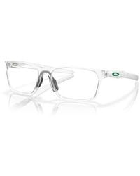 Oakley - 57Mm Rectangle Optical Glasses - Lyst