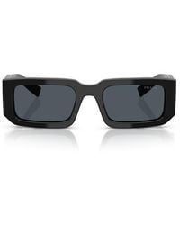 Prada - 53Mm Rectangular Sunglasses - Lyst