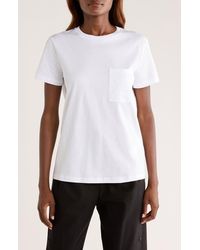 Max Mara - Papaia Logo Embroidered Cotton T-Shirt - Lyst