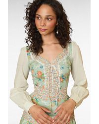ModCloth - Charlotte Corselette Unicorn Top, X Gunne Sax - Lyst