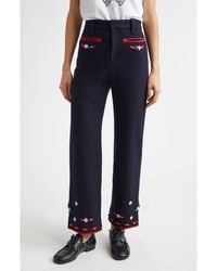 Bode - Carroll Wool Trousers - Lyst