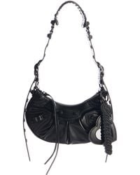 Balenciaga - Extra Small Le Cagole Leather Shoulder Bag - Lyst