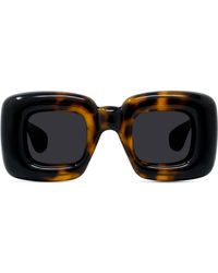 Loewe - Injected 41mm Square Sunglasses - Lyst